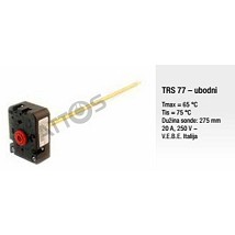 Stapni termostat ubodni italianski kockasti crni V.E.B.E. It