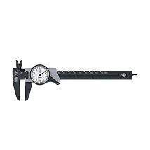 4112 Subler analogni 0.1mm kaliper crna za precizno mer.