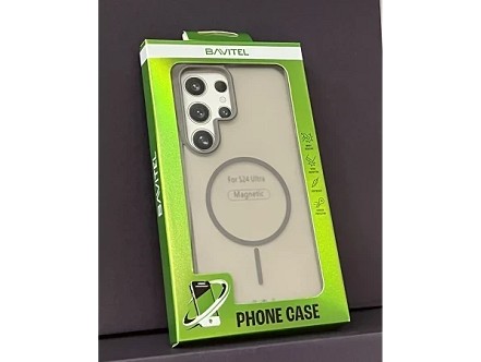 Samsung S24 Ultra  Bavitel MagSafe siva