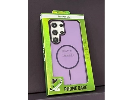 Samsung S24 Ultra  Bavitel MagSafe ljubišasta