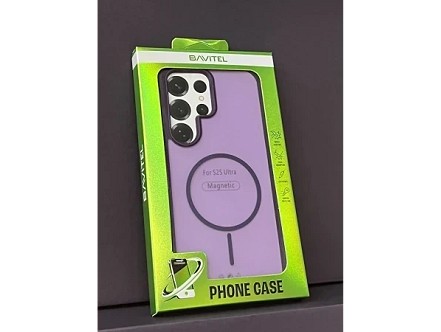Samsung S25 Ultra Bavitel MagSafe ljubišasta