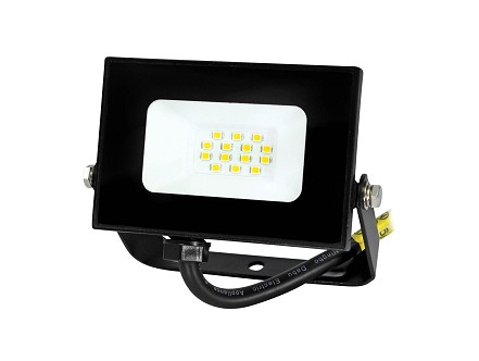 LED Reflektor crni 10W 4000K 800lm IP65 Economy Line