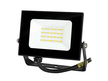 LED Reflektor crni 20W 4000K 1600lm IP65 Economy Line