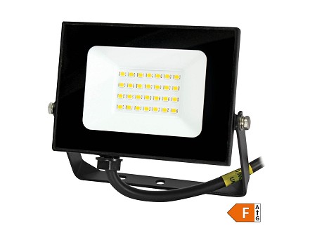 LED Reflektor crni 20W 6500K 1600lm IP65 Economy Line