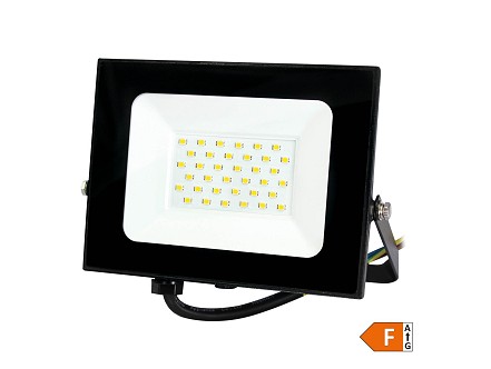 LED Reflektor crni 30W 6500K 2550lm IP65 Economy Line