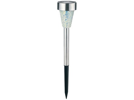 Bastenska lampa solarna 40cm IP44 RGB nerdjajuca SB PAK-12