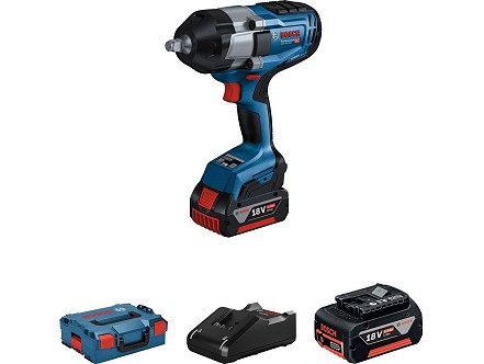 Bosch GDS 18V-1000 2 x 5.0Ah baterije+punjač+L-Boxx kofer, aku. udarni odvrač