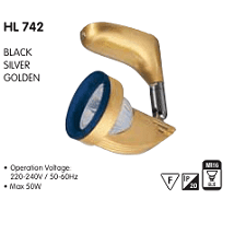 HL742 Halogen lamp silver MR16 G6.35