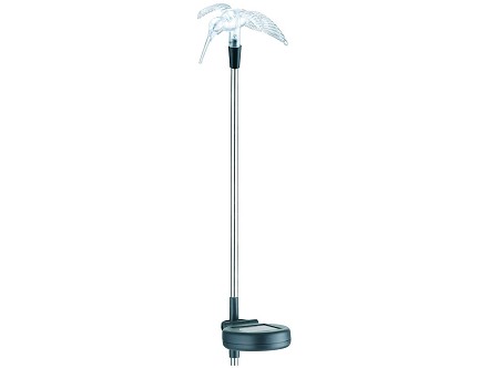 Bastenska lampa solarna 34cm IP44 Celicna RGB Kolibri PAK-1