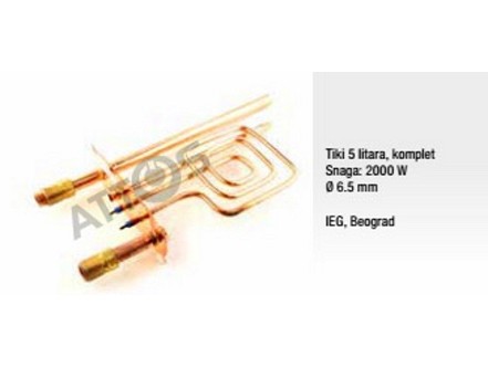 Grejac bojlera TIKI 5L komplet IEG