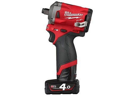 Milwaukee M12FIWF12-422X 1 x 2.0Ah + 1 x 4.0Ah + punjač, Akumulatoski udarni odvrtač