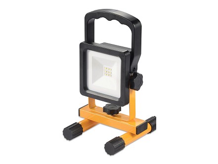 Akumlatorski prenosivi LED reflektor 10W 6500K IP54