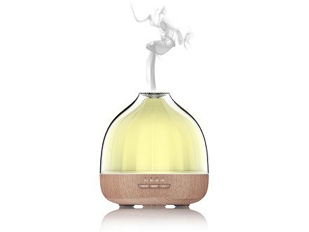 Aromaticni osvezivac sa RGB svetlom 400ml 8W drvo