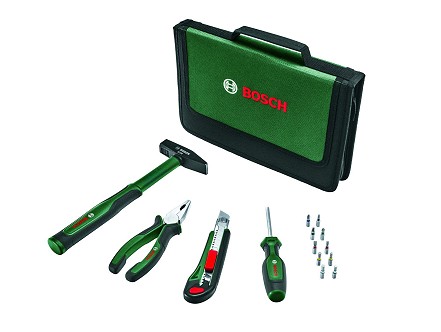 Bosch 14-delni set ručnog alata za početnike