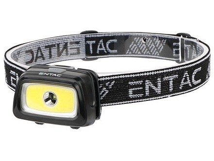 Naglavna lampa 5+3W/3xAAA crna IP54