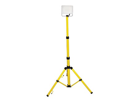 LED reflektor na stativu 1x30W 6500K IP44 crno/zuta 3200lm