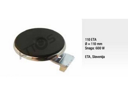 Grejna ploca (ringla) fi 110 600W ETA
