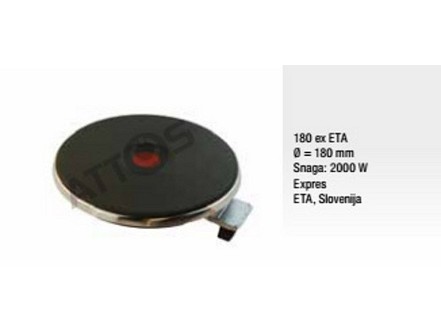 Grejna ploca (ringla) fi 180Exp 2000W ETA