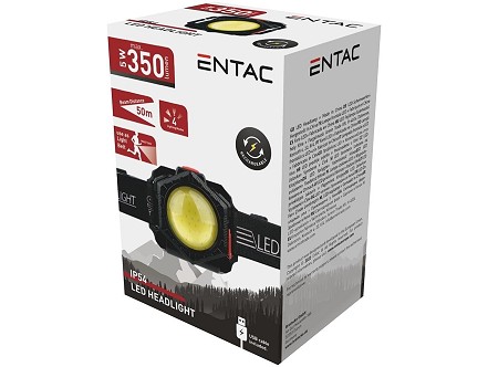 Naglavna lampa punjiva 5W IP54 multifunkcionalna sa kaisem