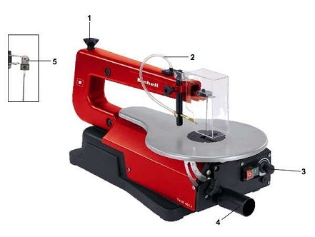 Einhell TC-SS 405E Modelarska testera
