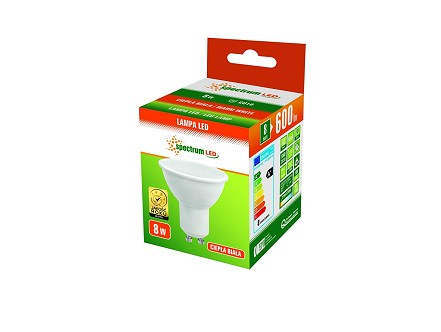 Led sijalica 8W GU10 WW 2700K-13164