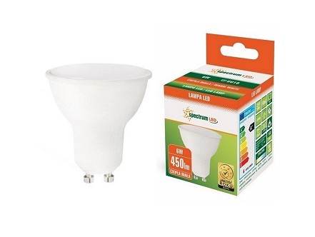 Led sijalica 6W GU10 WW 2700K-13053