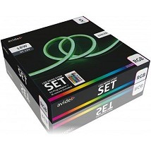 NEON LED traka RGB 12V 5m sa daljinskim 18W 60LED/m