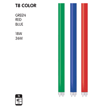 HL Fluo cev 18W T8 color green