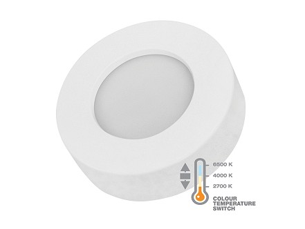 3 u 1 LED panel 6W okrugli nadgradni 2700/4000/6500K COMM
