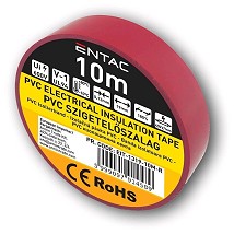 Izolir traka 10m 0.13x19mm crvena