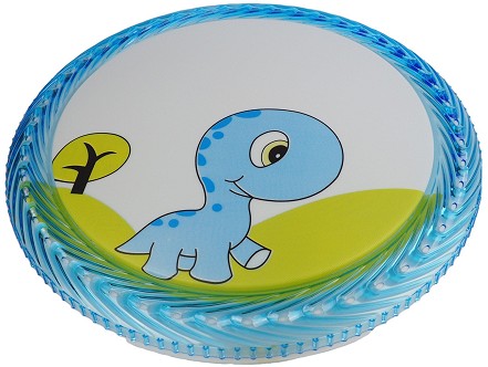 Plafonska Oyster decija lampa LED Dino 24W 40x70mm NW 4000k