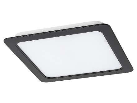 LED PANEL UGRADNI 17W NW KVADRAT SHAUN 2684 CRNI RABALUX