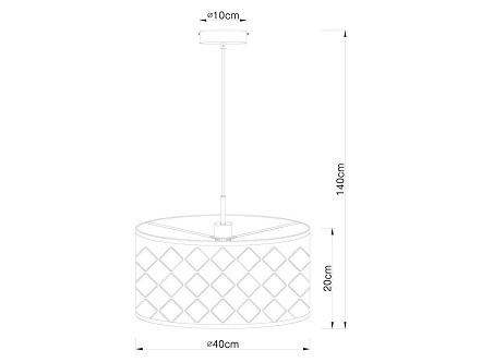 VISILICA 1XE27 CLARKE 15229H DPL GLOBO