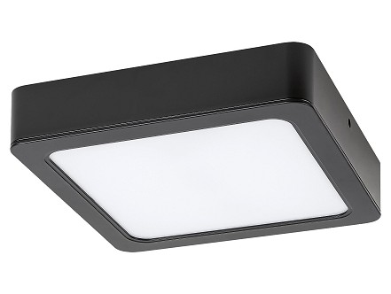 LED PANEL NADGRADNI 17W NW KVADRAT SHAUN 2690 CRNI RABALUX
