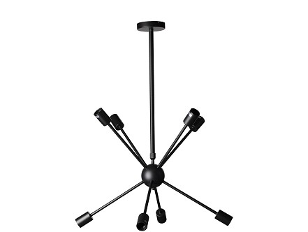 Visilica Aristo 8xE27 IP20 crna