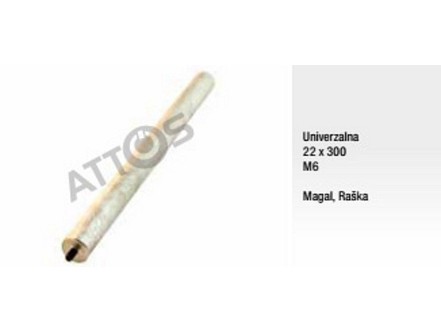 Magnezijumska anoda za bojlerfi 22x300 M6 Magal