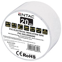 Izolir traka 20m 0.13x50mm bela