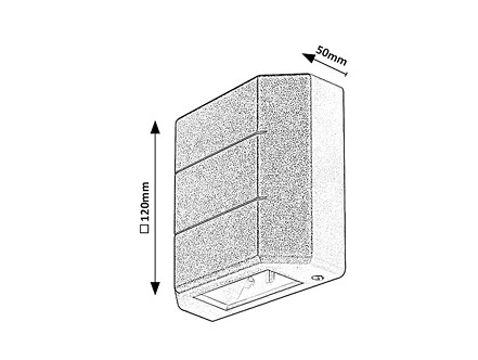 SPOLJNA ZIDNA LAMPA LED 6W LIPPA 7320 RABALUX