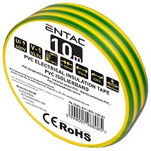 Izolir traka 10m 0.18x19mm zuto/zelena deblja