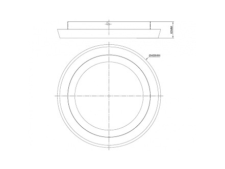 LED PLAFONJERA 30W CCT VESTA 646 BBLINK