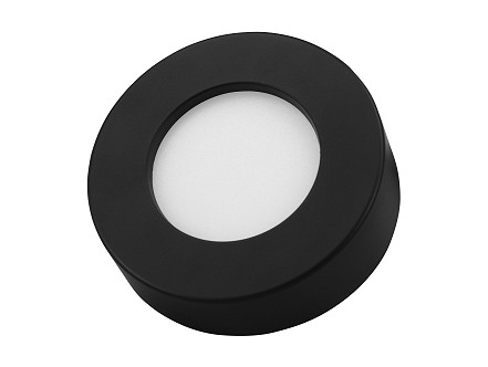 3 u 1 LED panel 6W okrugli nadgradni 2700/4000/6500K crni