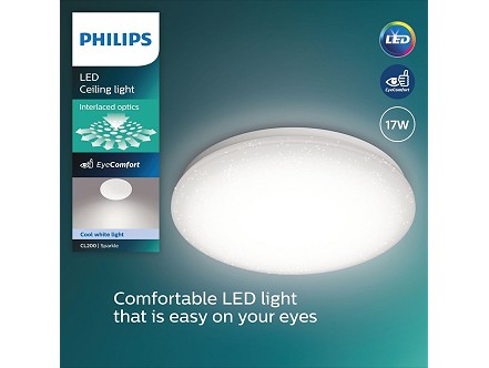 LED PLAFONJERA 17W NW 4000K PRIRODNO BELA CL200 SPARKLE PHILIPS