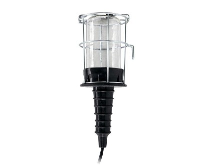 Radionicka lampa E27 sa met.mrezom guma L=5m