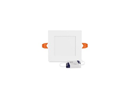 Panel LED 3W 6000K ugradni kocka hladno belo