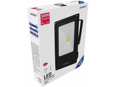 LED reflektor tanki 50W CW 6400K