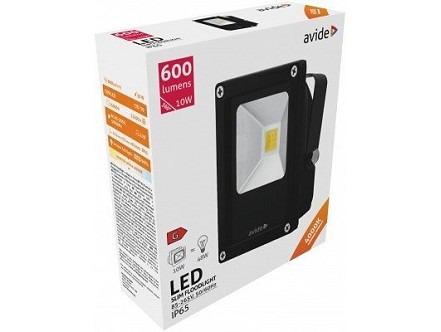 LED reflektor tanki 10W NW 4000K