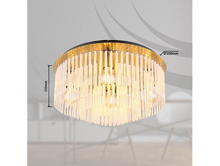 LUSTER PLAFONJERA 5XE27 GORLEY 15698D1M GLOBO
