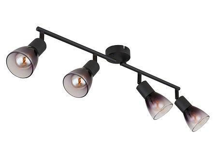 SPOT LAMPA 4XE14 SATELLA GLOBO