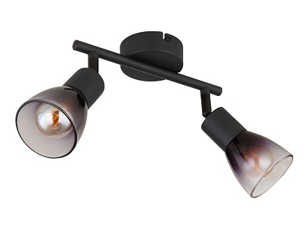 SPOT LAMPA 2XE14 SATELLA GLOBO