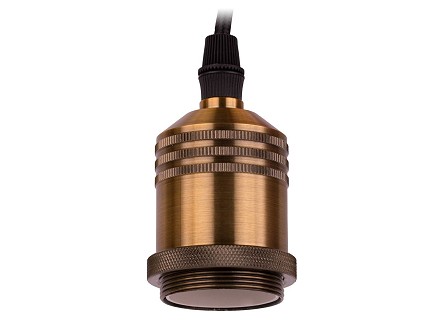 Visilica E27 1m AG07 antik bronza